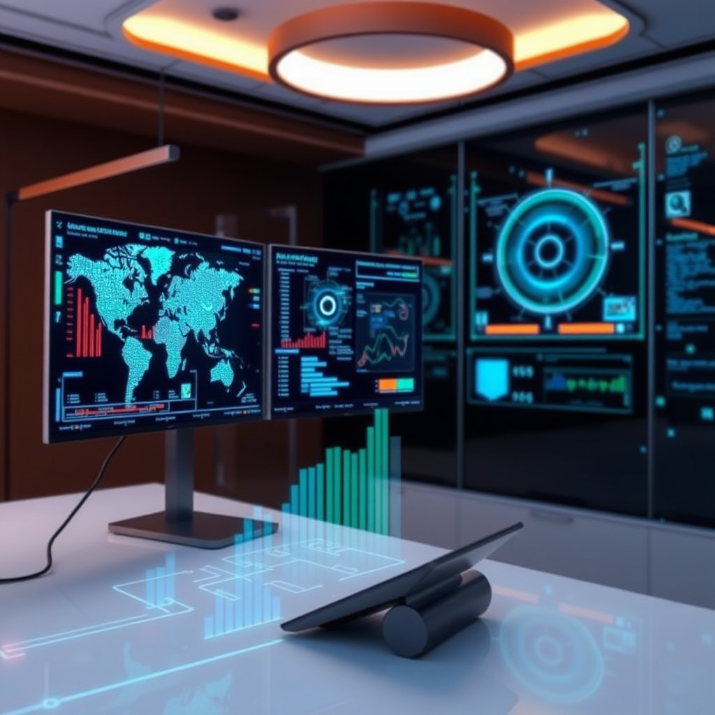 Advanced technology digital solutions visualization